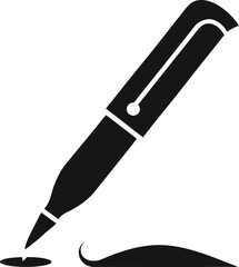 fountain pen vector