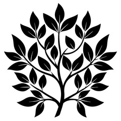 black and white floral background