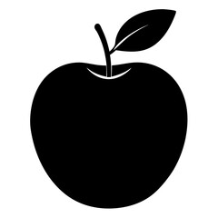 apple illustration healthy fresh fruit graphic sim.svg
