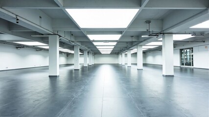 Obraz premium empty parking garage