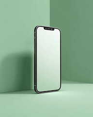 A modern smartphone with sleek design and a vibrant display, capturing the essence of cutting-edge technology and communication.