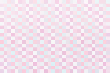 紫色のモザイク　正方形の模様　