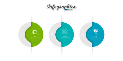 Infographic timeline template can be used for chart, diagram, web design, presentation, advertising, history