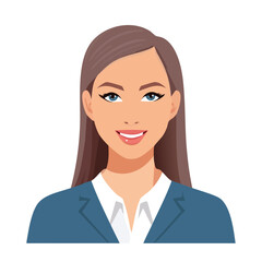 Portrait of only one Man. White Background.