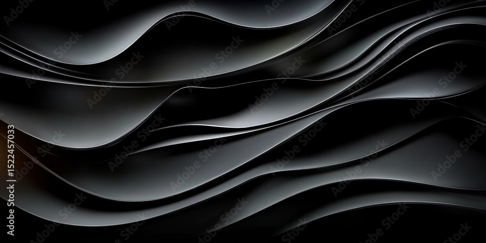 Poster elegant dark undulating background with gradient texture for high-resolution wallpaper