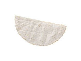camembert cheese isolated