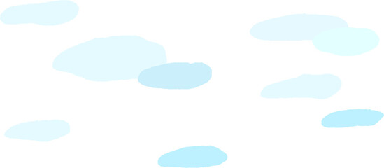 Cute Cloud Pattern PNG