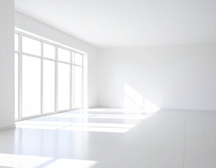 white background with islamic geometric shadows