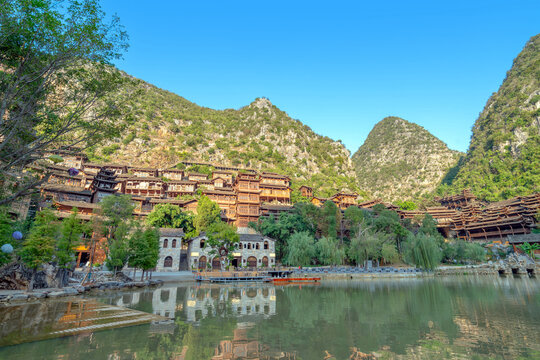 "Fenglin Buyi" is a small town inhabited by the Buyi people, located in Xingyi, Guizhou, China.