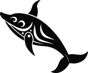 vector illustration of a fish