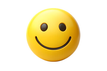 Minimalistic Cartoonish Flat Matte Happy Smiley Face Icon isolated on a white background PNG. GENERATIVE AI