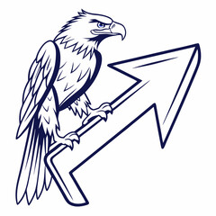 Bold Outline Arrow Clipart
