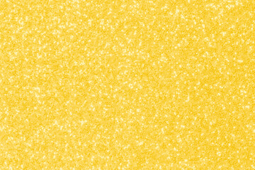 close up of blank golden color glitter texture