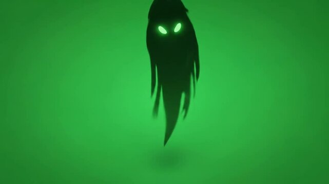 Ghost Green Screen Spooky Halloween
