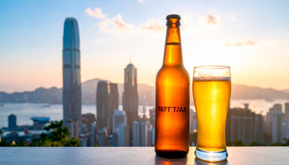 Tsingtao Lager Bottle