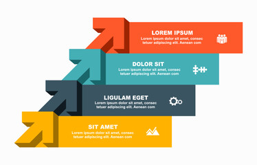 Infographic design template with place for your data. Vector illustration.