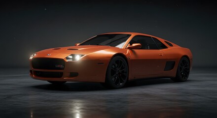 Car Sports Coupe A Stunning Automotive Design