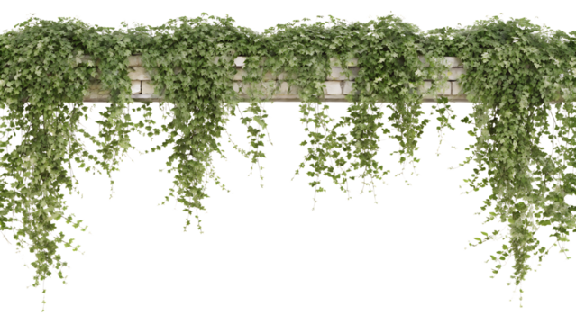 3D Greenery Plants on Pergola Decor Art Render