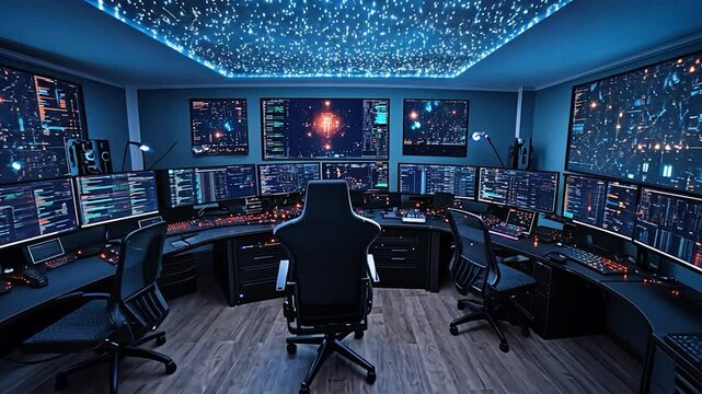 Ultimate Gaming Setup: Immersive Tech Room