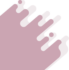 Abstract melt shape background