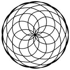 abstract floral ornament