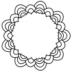 vector illustration of a flower
