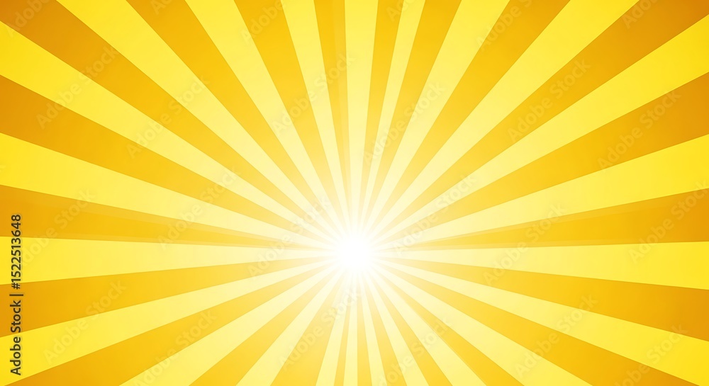 Poster radiant yellow burst a dynamic abstract background with converging lines emanating from a central po