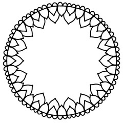 vector illustration of a flower