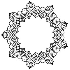 vector illustration of a flower