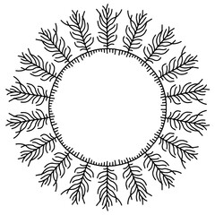 vector illustration of a flower