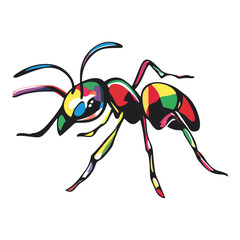 ant, insect, animal, vector, transparent background, creature, formicidae, nature, isolated, small