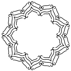 vector illustration of a flower