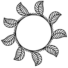 abstract floral ornament