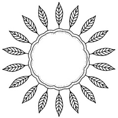 abstract floral ornament