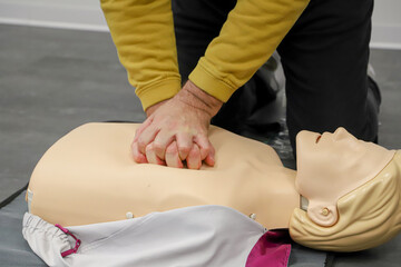 first aid course - company safety - cardiac massage - Basic Life Support