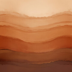 Sienna to Clay Brown Gradient with Rustic Light Abstract Texture for Vintage and Craft Branding, AI