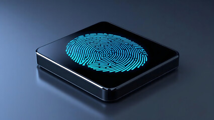 Digital Fingerprint  Biometric Security  Authentication Technology