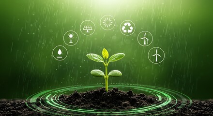 Stock Market Analysis Over New York City Skyline at Sunset Financial Data Visualization and Business Investment Concept