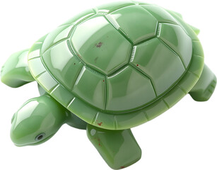 Smoothly carved jade turtle with detailed limbs, sharp shell edges, natural depth, and elegant simplicity. 