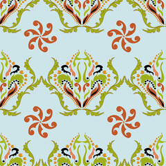 Obraz premium seamless floral pattern
