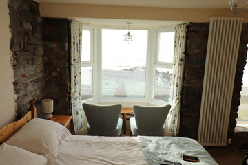 bedroom with a window
