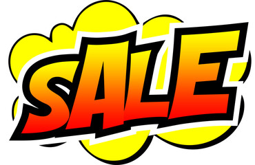 Cartoon comic sign burst clouds. Speech bubble, sale sign expression and pop art text frames. Comics mem expressions speech, superhero book bubbles label. Isolated vector symbols set