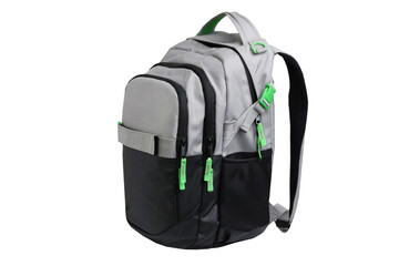 Backpack isolated on white background