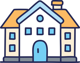 vector illustration of a house