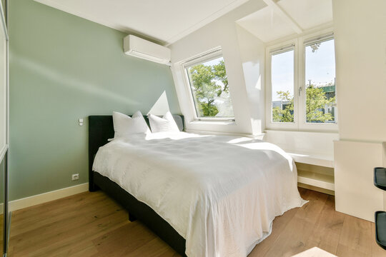 Modern Stylish Bedroom with Natural Light
