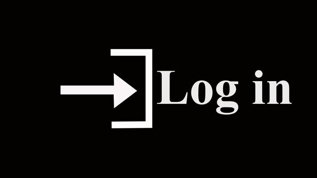 Motorized moving shot of entering username and password at login page, shot with macro probe lens