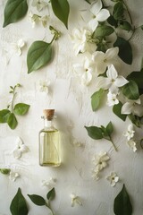 Essential jasmine oil, Generative AI,