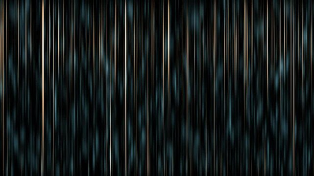 Abstract line background video flowing line animation, thin vertical streaks of light descend backgrounds slowly across