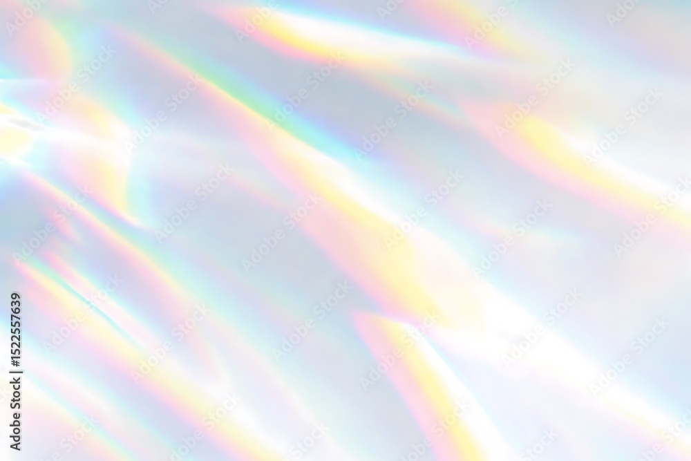 Poster abstract light refraction background with rainbow colors and subtle texture for creative design proj