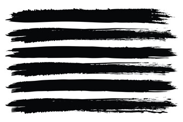 Adobe Illustrator Artwork A set of different colored strokes on a transparent background
